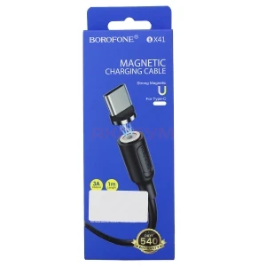 Кабель USB - Type-C Borofone BX41 (магнитный) черный
