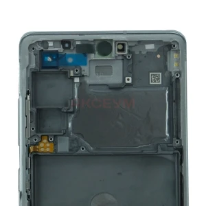 Дисплей с рамкой для Samsung Galaxy S20 FE/G780F с тачскрином (белый) - Оригинал