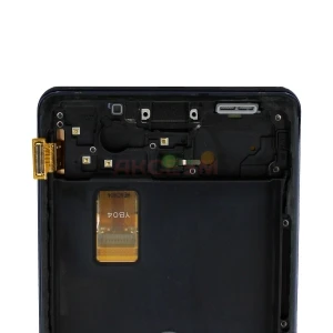 Дисплей с рамкой для Samsung Galaxy S20 FE/G780F с тачскрином (синий) - Оригинал