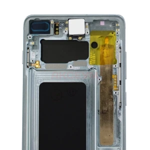 Дисплей с рамкой для Samsung Galaxy S10+/G975F с тачскрином (зеленый) - Оригинал