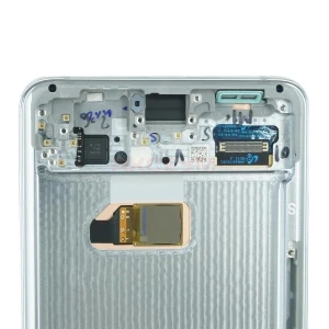 Дисплей с рамкой для Samsung Galaxy S21+/G996B с тачскрином (серебро) - Оригинал