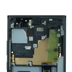 Дисплей с рамкой для Samsung Galaxy Note 20 Ultra/N985F с тачскрином (черный) - Оригинал
