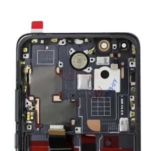 Дисплей с рамкой для Huawei P40 Pro с тачскрином (черный) - Оригинал
