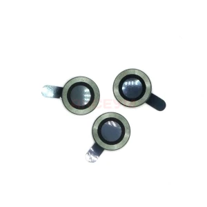 Защитное стекло линзы камеры для iPhone 11 Pro/11 Pro Max (комплект 3 шт) зеленое