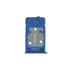 Лоток SIM для Samsung Galaxy M31s/M317F (cиний)