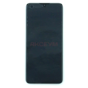 Дисплей с рамкой для Samsung Galaxy M32/M325F с тачскрином (черный) - Оригинал
