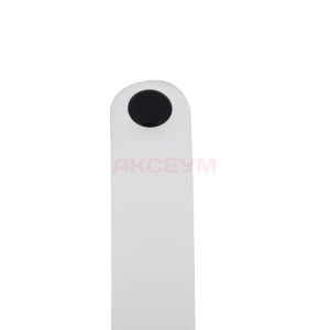 Ремешок для Xiaomi Mi Band 5/Mi Band 6 WB11 (силиконовый, прозрачный, белый)