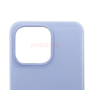 Чехол силиконовый для iPhone 13 Pro (фиолетовый)