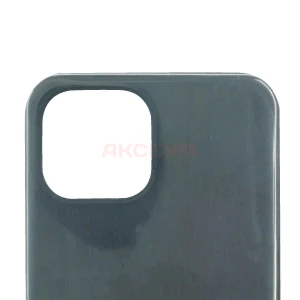 Чехол силиконовый для iPhone 13 mini (черный)