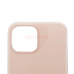 Чехол силиконовый для iPhone 13 mini (грейпфрут)