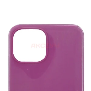 Чехол силиконовый для iPhone 13 mini (гранат)