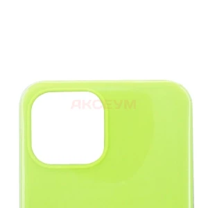 Чехол силиконовый для iPhone 13 mini (зеленый)