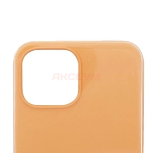 Чехол силиконовый для iPhone 13 mini (оранжевый)