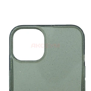 Чехол накладка для iPhone 13 SC123 (черный)