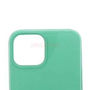 Чехол накладка для iPhone 13 mini ORG Soft Touch (мятный)