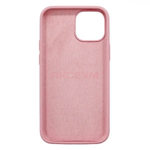 Чехол накладка для iPhone 13 mini ORG Soft Touch (светло-розовый)