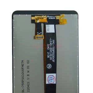 Дисплей для Nokia C01 Plus с тачскрином (черный)