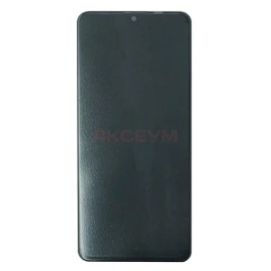 Дисплей с рамкой для Samsung Galaxy M32/M325F с тачскрином (черный) - AMOLED