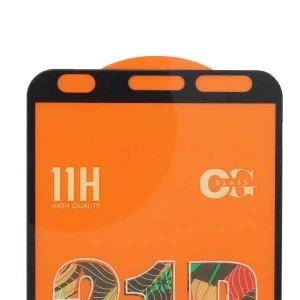 Защитное стекло для ZTE Blade A31 (полное покрытие) черное