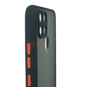 Чехол накладка для OPPO realme C25 Global/realme C25s Global PC041 (черный/черный)