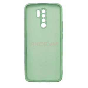 Чехол накладка для Xiaomi Redmi 9 Activ Full Original Design (светло-зеленый)