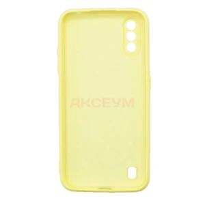Чехол накладка для Samsung Galaxy A01/A015 Activ Full Original Design (желтый)