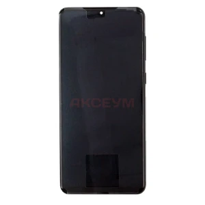 Дисплей с рамкой для Samsung Galaxy A33 5G/A336B с тачскрином (черный) - Оригинал