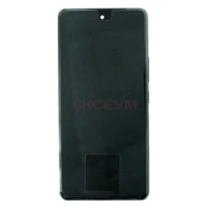 Дисплей с рамкой для Samsung Galaxy A53 5G/A536B с тачскрином (черный) - Оригинал