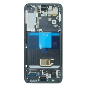 Дисплей с рамкой для Samsung Galaxy S22/S901B с тачскрином (черный) - Оригинал