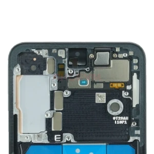 Дисплей с рамкой для Samsung Galaxy S22/S901B с тачскрином (черный) - Оригинал