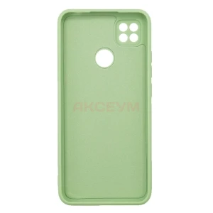 Чехол накладка для Xiaomi Redmi 10A Activ Full Original Design (светло-зеленый)
