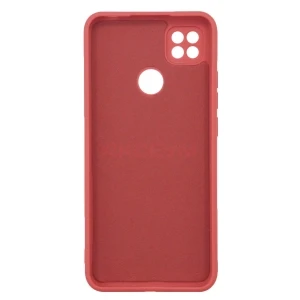Чехол накладка для Xiaomi Redmi 10A Activ Full Original Design (бордовый)