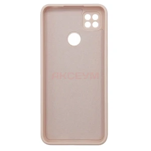 Чехол накладка для Xiaomi Redmi 10A Activ Full Original Design (светло-розовый)