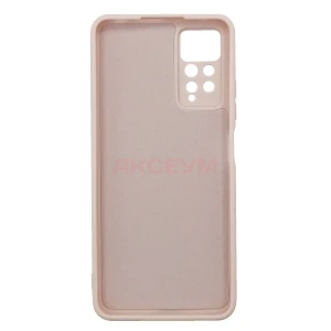 Чехол накладка для Xiaomi Redmi Note 11 Pro 4G Global/5G Global Activ Full Original Design (светло-розовый)