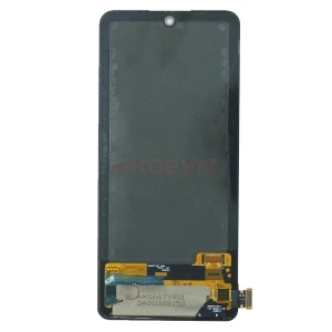 Дисплей для Xiaomi Redmi Note 11 Pro 4G/5G/10 Pro 4G/Poco X4 Pro 5G с тачскрином (черный) - Оригинал