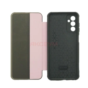 Чехол книжка для Samsung Galaxy M23 5G/M236 BC003 (черно-розовый)