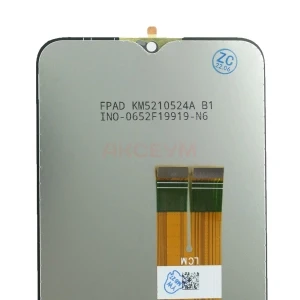Дисплей для Samsung Galaxy A03s/A037F (GH81-21232A) с тачскрином (черный) - Оригинал