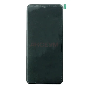 Дисплей с рамкой для Samsung Galaxy A13/A135F с тачскрином (черный) - Оригинал