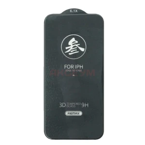 Защитное стекло для iPhone 12/12 Pro Remax Medicine Glass GL-27 (черное)