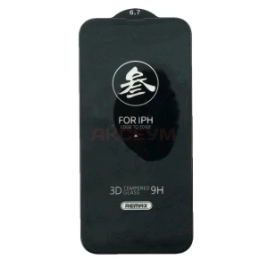 Защитное стекло для iPhone 13 Pro Max/14 Plus Remax Medicine Glass GL-27 (черное)
