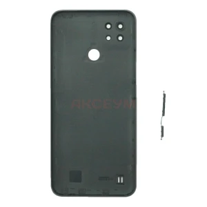 Задняя крышка для Realme C21 (черная)