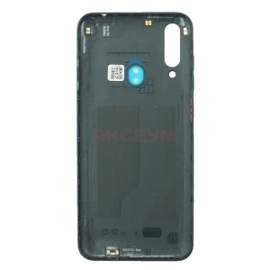 Задняя крышка для ZTE Blade A7 2020 (с отверстием под отпечаток) черная