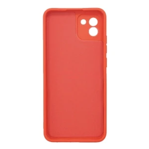 Чехол накладка для Samsung Galaxy A03/A035 Activ Full Original Design с закрытой камерой (красный)