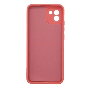 Чехол накладка для Samsung Galaxy A03/A035 Activ Full Original Design с закрытой камерой (бордовый)