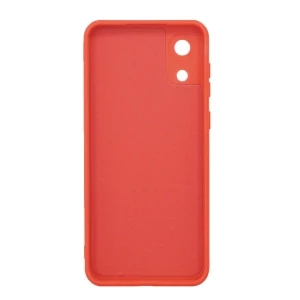 Чехол накладка для Samsung Galaxy A03 Core/A032 Activ Full Original Design с закрытой камерой (красный)