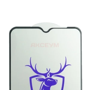 Защитное стекло для OPPO A5 (2020)/A9 (2020)/A31/Realme 5/C3/6i (черное) - Премиум