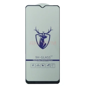 Защитное стекло для Samsung Galaxy A22s 5G/A226B (черное) - Премиум