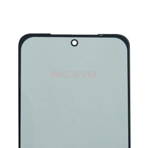 Стекло дисплея для Xiaomi Redmi Note 10/10s в сборе с OCA пленкой (черное)