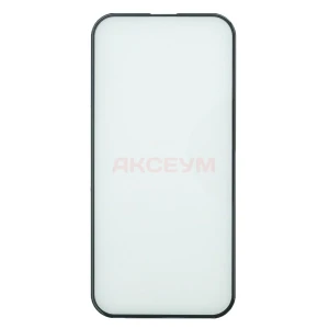 Защитное стекло для iPhone 14 Pro (закалённое, полное покрытие) черное - Премиум