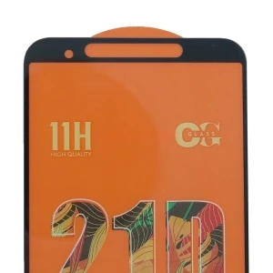 Защитное стекло для Itel A27 (полное покрытие) черное